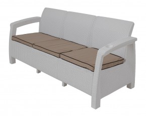 Диван Yalta Premium Sofa 3 Set (Ялта) белый (+подушки под спину) в Москве - moskva.mebel-74.com | фото