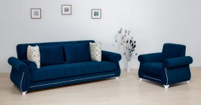 Комплект Роуз ТД 410 диван-кровать + кресло + комплект подушек в Москве - moskva.mebel-74.com | фото