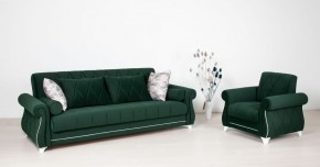 Комплект Роуз ТД 411 диван-кровать + кресло + комплект подушек в Москве - moskva.mebel-74.com | фото