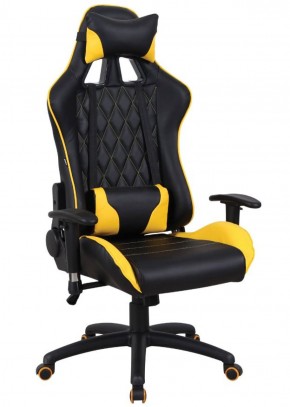 Кресло компьютерное BRABIX "GT Master GM-110" (черное/желтое) 531927 в Москве - moskva.mebel-74.com | фото