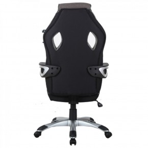 Кресло компьютерное BRABIX Techno GM-002 (ткань) черное/серое, вставки белые (531815) в Москве - moskva.mebel-74.com | фото