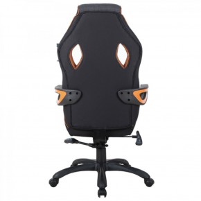 Кресло компьютерное BRABIX Techno Pro GM-003 (ткань черное/серое, вставки оранжевые) 531813 в Москве - moskva.mebel-74.com | фото