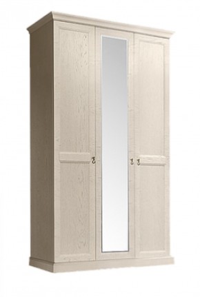 Шкаф 3-х дверный (с зеркалом) для платья и белья Венеция дуб седан (ВНШ1/3) в Москве - moskva.mebel-74.com | фото